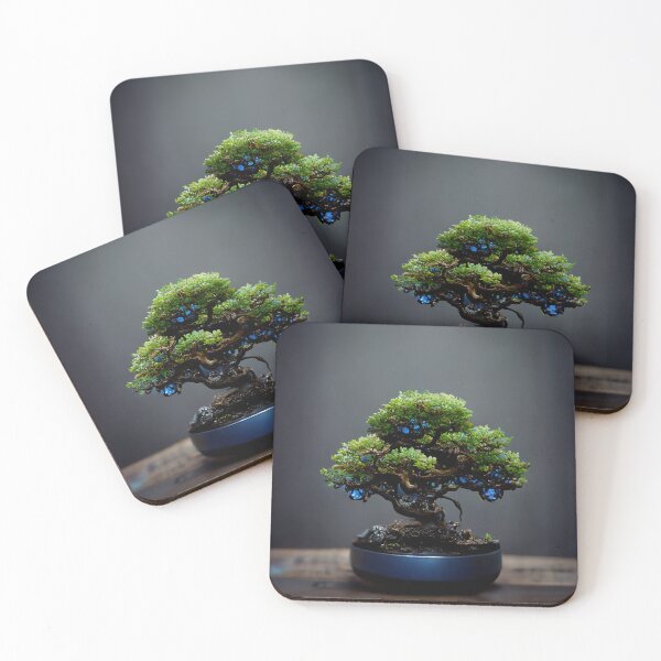 Item preview, Nature Collection | Bonsai with Blue Berries designed and sold by NanarodsDesign.