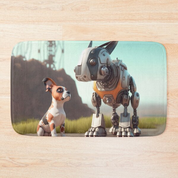 Item preview, Cartoon Animals | Dog and Robot Dog designed and sold by NanarodsDesign.