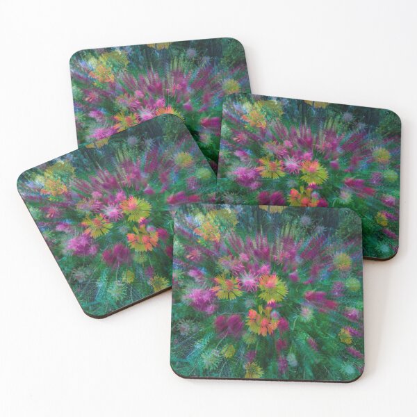 Item preview, Abstract Psychedelia Flower Power Hippy Trippy, fractal pattern wild flower aesthetic  designed and sold by Flowerartlovers.