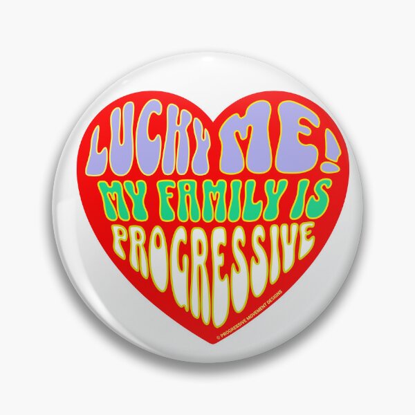 Item preview, PMD00318 Progressive Movement Designs Valentine heart funny Valentines v18 for lucky progressives with loving family designed and sold by ProgressiveLeft.