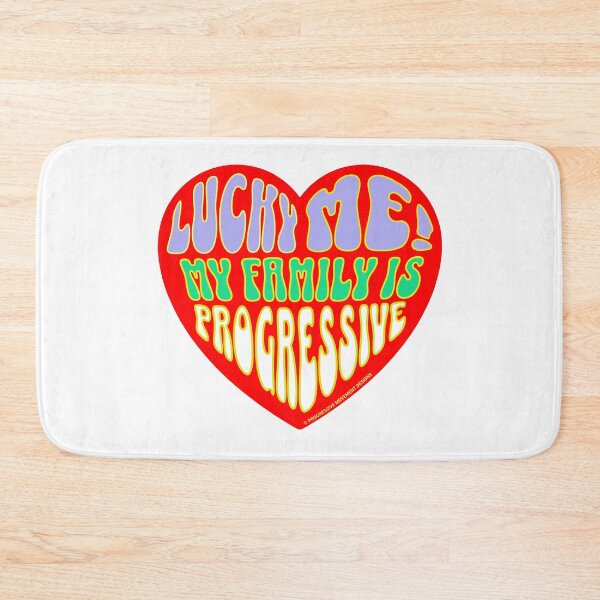 Item preview, PMD00318 Progressive Movement Designs Valentine heart funny Valentines v18 for lucky progressives with loving family designed and sold by ProgressiveLeft.