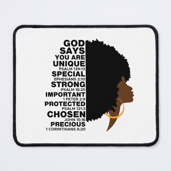 Item preview, God Says , Black Empowerment  designed and sold by Cordialpress.
