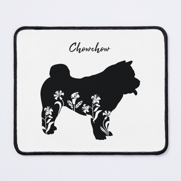Item preview, Chowchow in floral design designed and sold by SolidJoy.