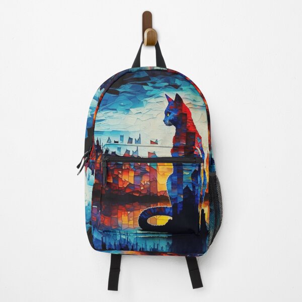 Item preview, " A colorful catjitsu in the style blue hour " designed and sold by Mykhailov.