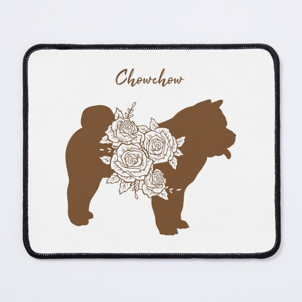 Item preview, Chowchow with flower designed and sold by SolidJoy.