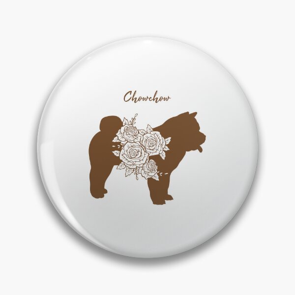 Item preview, Chowchow with flower designed and sold by SolidJoy.