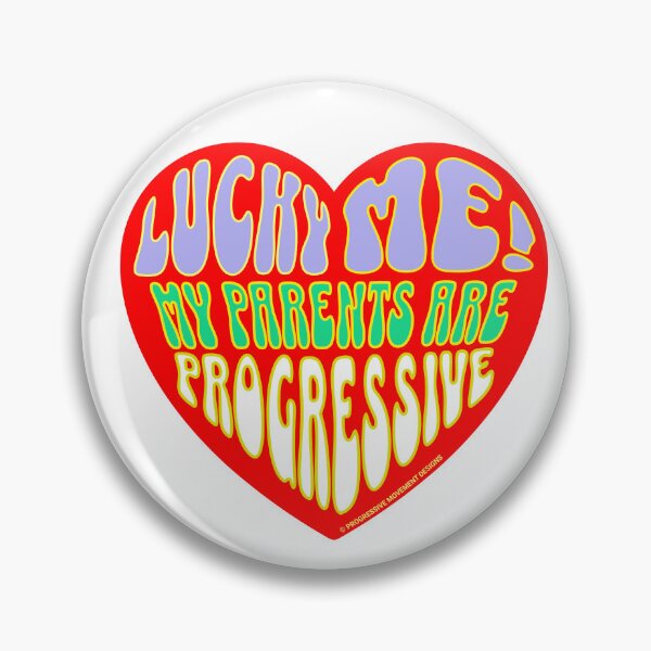 Item preview, PMD00319 Progressive Movement Designs Valentine heart funny Valentines v19 for lucky progressives with loving family or parents designed and sold by ProgressiveLeft.