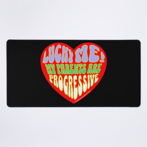 Item preview, PMD00319 Progressive Movement Designs Valentine heart funny Valentines v19 for lucky progressives with loving family or parents designed and sold by ProgressiveLeft.