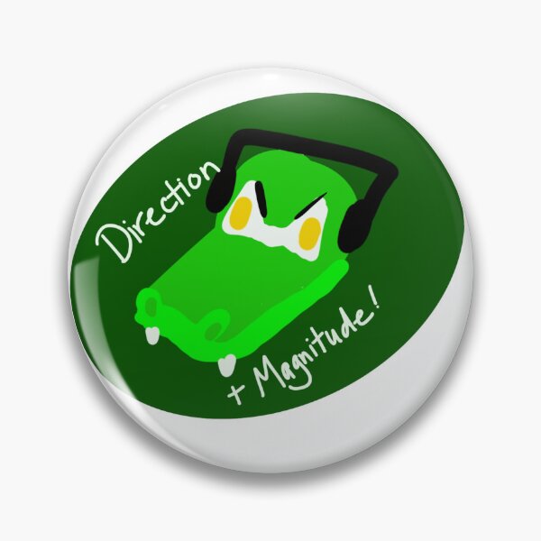 Item preview, Direction and magnitude Alligator  designed and sold by sonksticks.