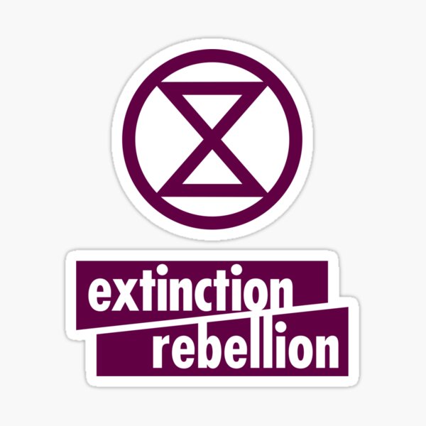 Extinction Rebellion Sticker