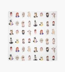 Lady Gaga, David Bowie, Madonna Scarf