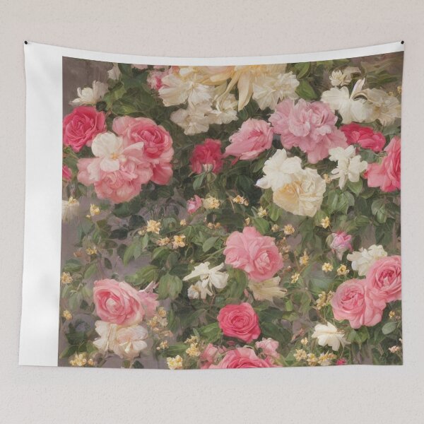 Item preview, Vintage Red Rose Bouquet designed and sold by Verdant Rose Studio.