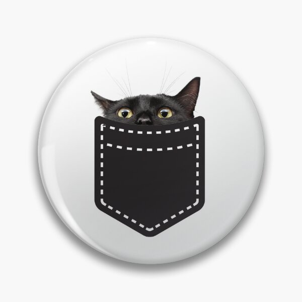 Item preview, Cat Hiding In Pocket | For Kitten Lovers designed and sold by Rikistyle.