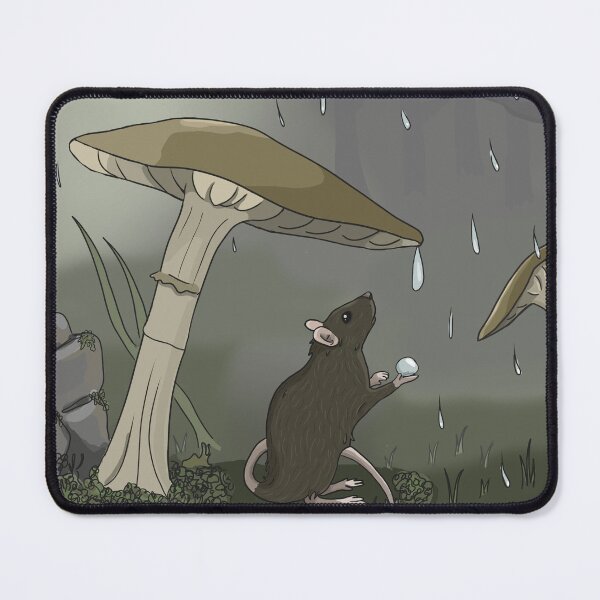 Item preview, Rat and Mushrooms designed and sold by StudioRenly.