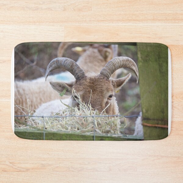 Item preview, Contentment in the Fields: A Ram at Peace with its Surroundings designed and sold by EllesBellesArt.