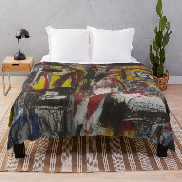 Item preview, Explosive Emotions: Graffiti Meets Neo-Expressionism in Abstract Action Painting designed and sold by ArtazaBazaar.
