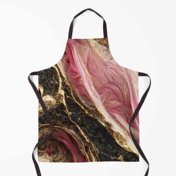 Item preview, Pink, gold and black modern marble print designed and sold by HadeeeeL.