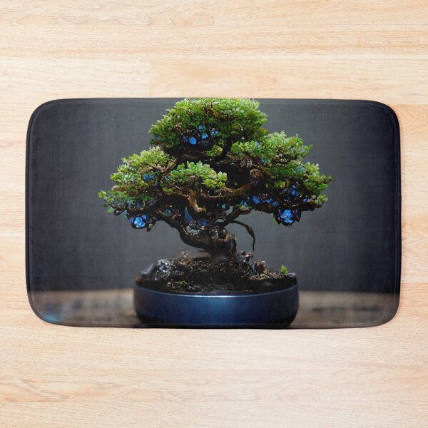 Item preview, Nature Collection | Bonsai with Blue Berries designed and sold by NanarodsDesign.
