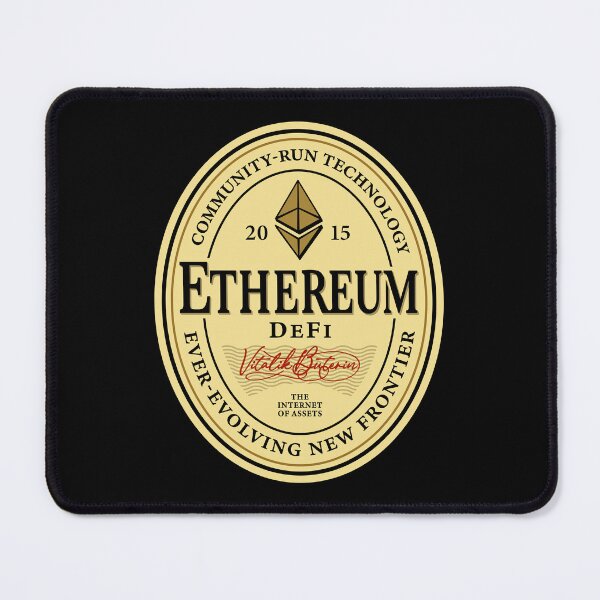 Item preview, Ethereum Beer Label designed and sold by jeffsmoll.