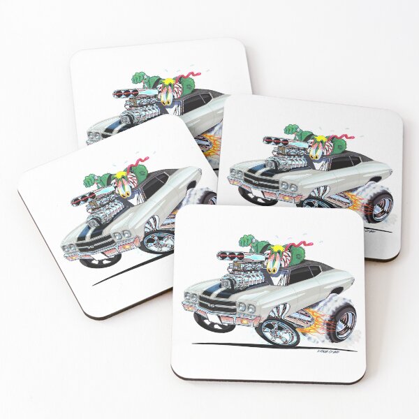Item preview, Vince Crain MONSTER MUSCLE white 1970 SS designed and sold by vincecrain.
