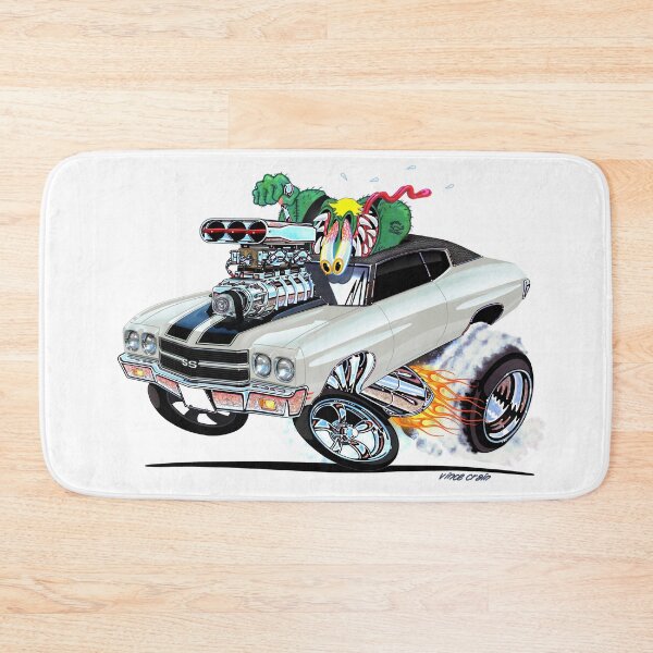 Item preview, Vince Crain MONSTER MUSCLE white 1970 SS designed and sold by vincecrain.