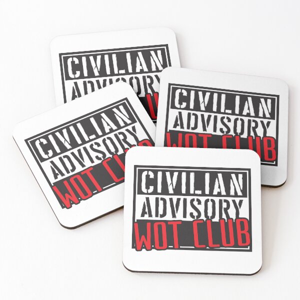 Item preview, Civilian Advisory WOT Club - Red designed and sold by WOTclub.