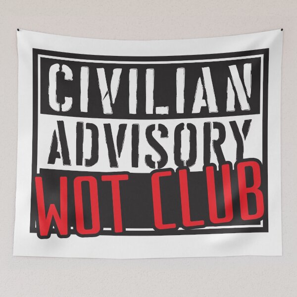 Item preview, Civilian Advisory WOT Club - Red designed and sold by WOTclub.