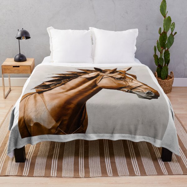 Item preview, Horse, Paper Portrait #3 designed and sold by FewBits.
