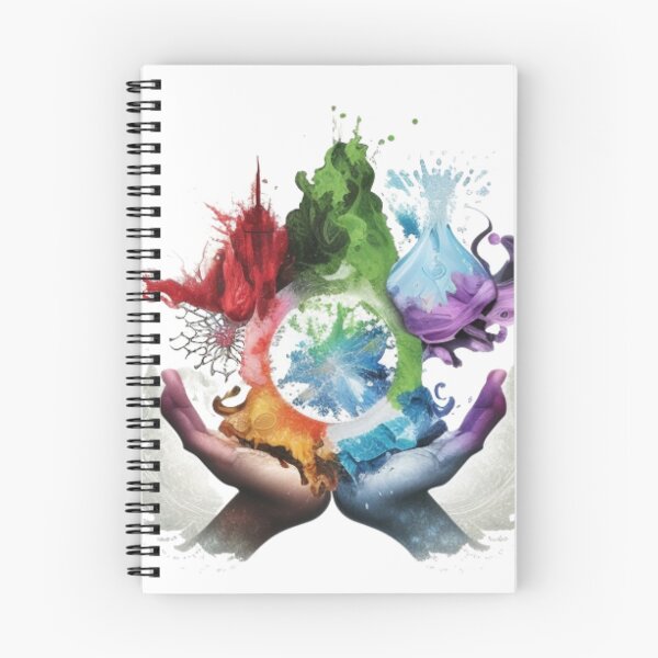 Item preview, Five Elements Abstract in My Hands designed and sold by AliensWin.