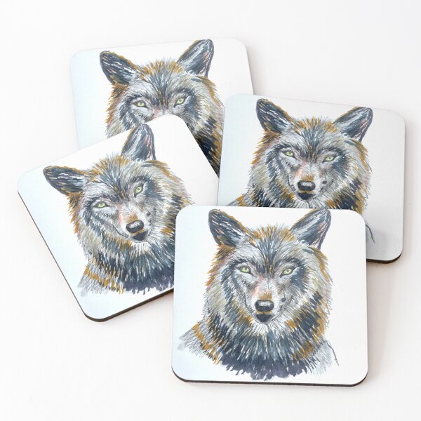 Item preview, Wolf designed and sold by MyCraftyNell.