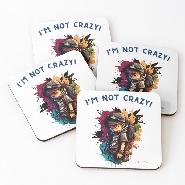 Item preview, I'm not crazy! 09 designed and sold by BayleeDesign.