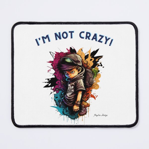 Item preview, I'm not crazy! 09 designed and sold by BayleeDesign.