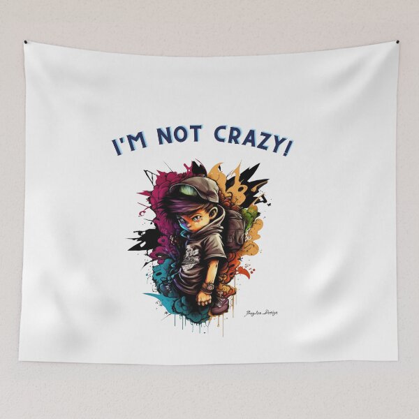Item preview, I'm not crazy! 09 designed and sold by BayleeDesign.