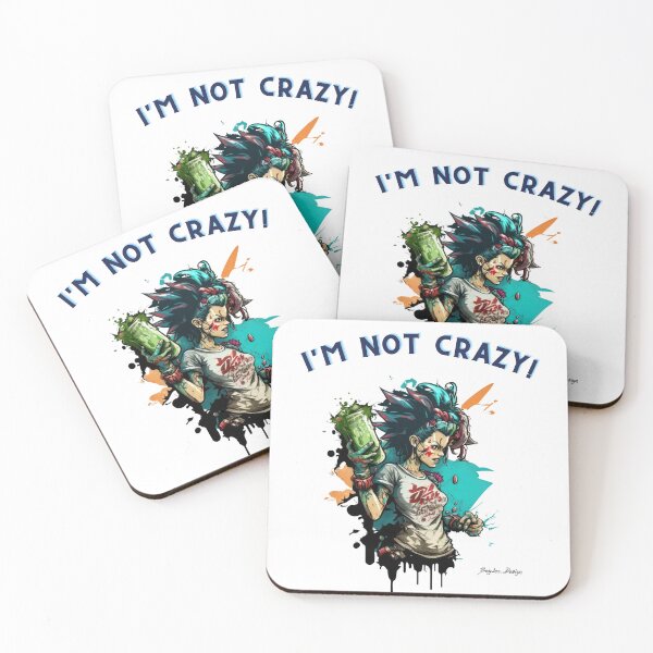 Item preview, I'm not crazy! 11 designed and sold by BayleeDesign.