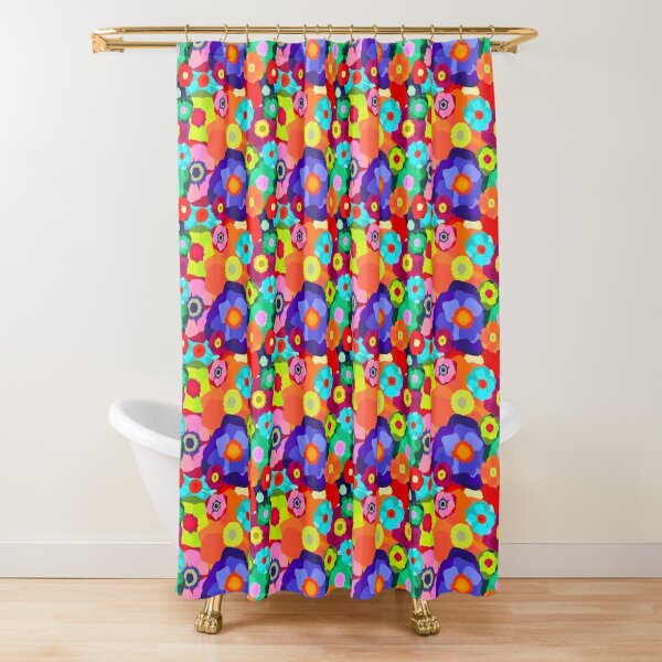 Psychodelic Frog Shower Curtain, I replaced the Kitty Cat S…