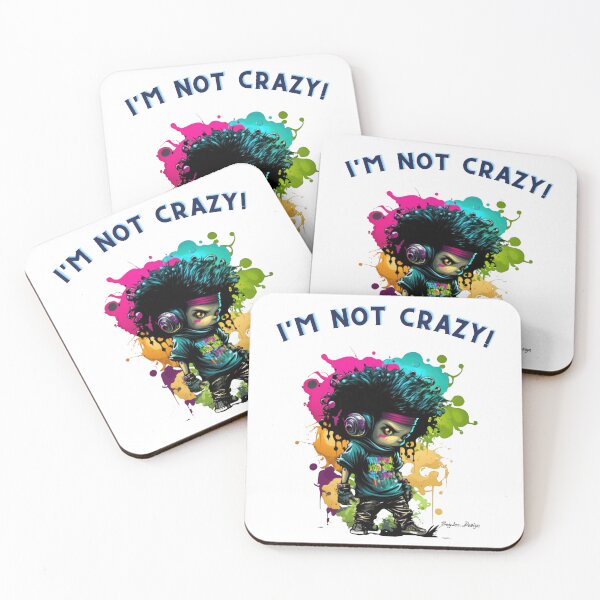 Item preview, I'm not crazy! 12 designed and sold by BayleeDesign.