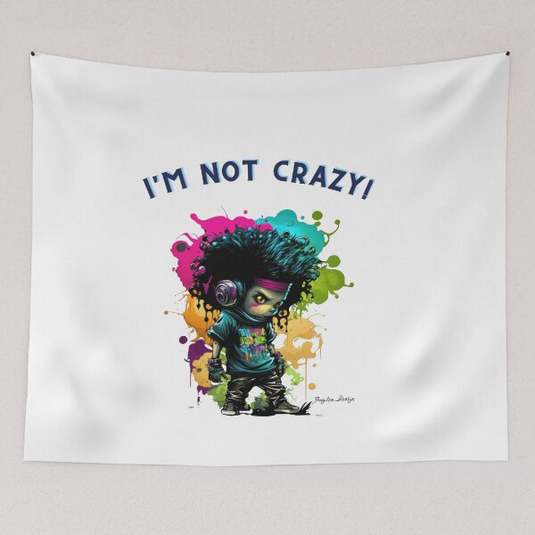 Item preview, I'm not crazy! 12 designed and sold by BayleeDesign.