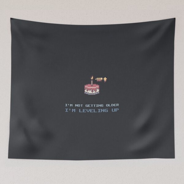 Item preview, Leveling Up - Gamer's Birthday designed and sold by mjammer.