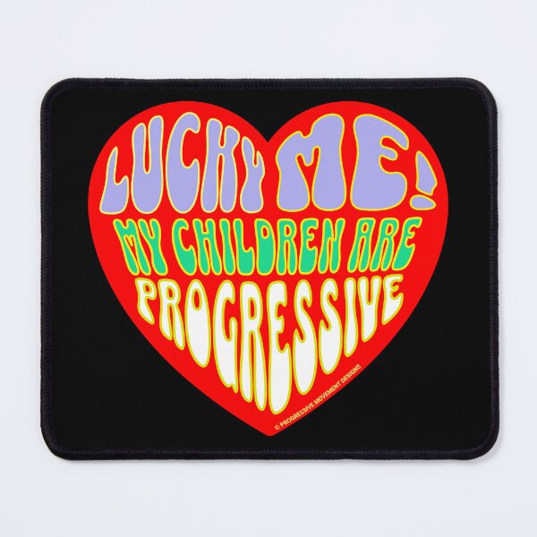 Item preview, PMD00320 Progressive Movement Designs Valentine heart funny Valentines v20 for lucky progressives with loving family or parents designed and sold by ProgressiveLeft.