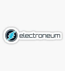 Elektroneum Cryptocurrenny Sticker