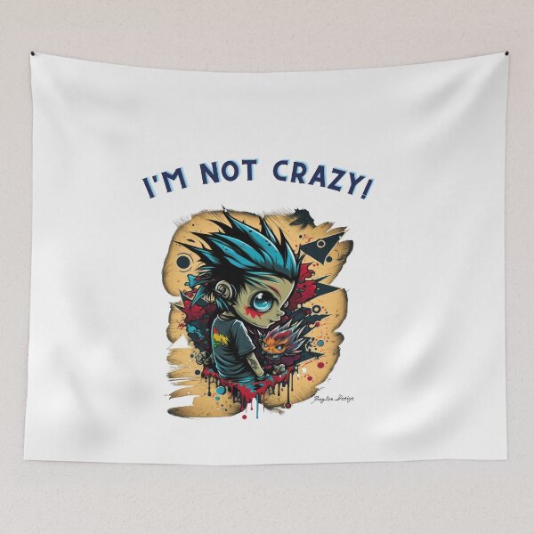 Item preview, I'm not crazy! 13 designed and sold by BayleeDesign.
