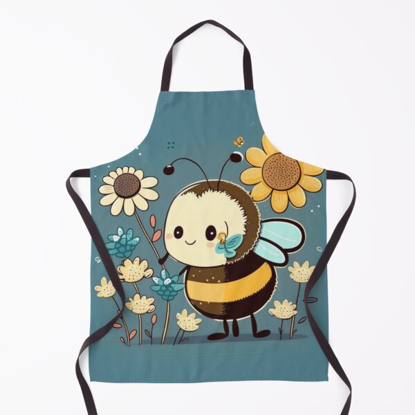 Item preview, Bee with Flowers designed and sold by TheOnlyWayno.