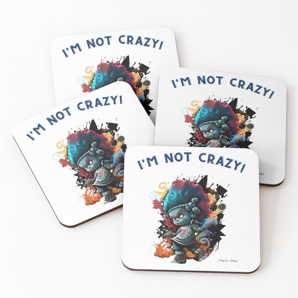 Item preview, I'm not crazy! 15 designed and sold by BayleeDesign.