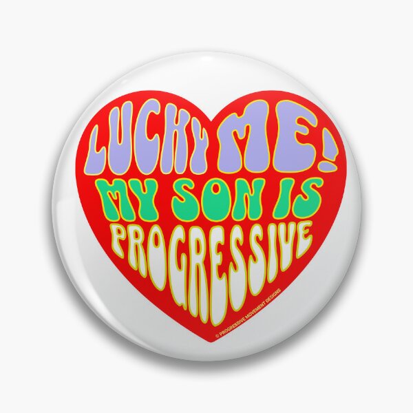 Item preview, PMD00321 Progressive Movement Designs Valentine heart funny Valentines v21 for lucky progressives with loving family or parents designed and sold by ProgressiveLeft.