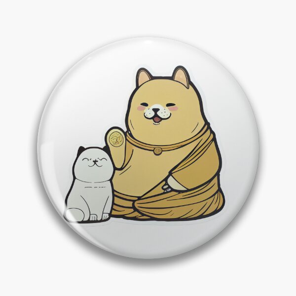 Item preview, Enlightened Canine - A Shiba Inu Buddha designed and sold by mcmtdesigns.