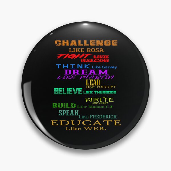 Item preview, Black History Month African American Leaders designed and sold by Amindo.