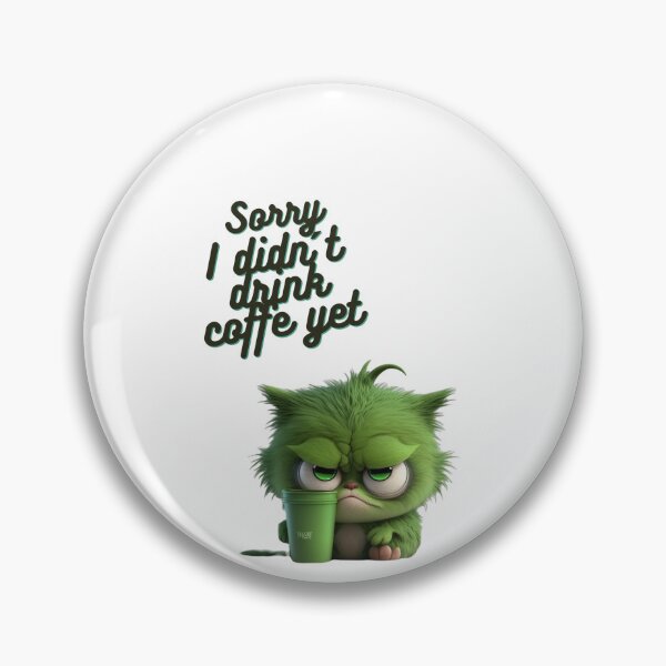 Item preview, Grumpy Grinch Cat designed and sold by Cintyk.
