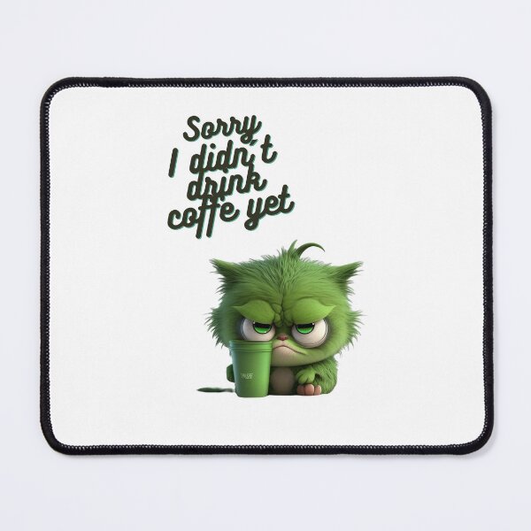 Item preview, Grumpy Grinch Cat designed and sold by Cintyk.