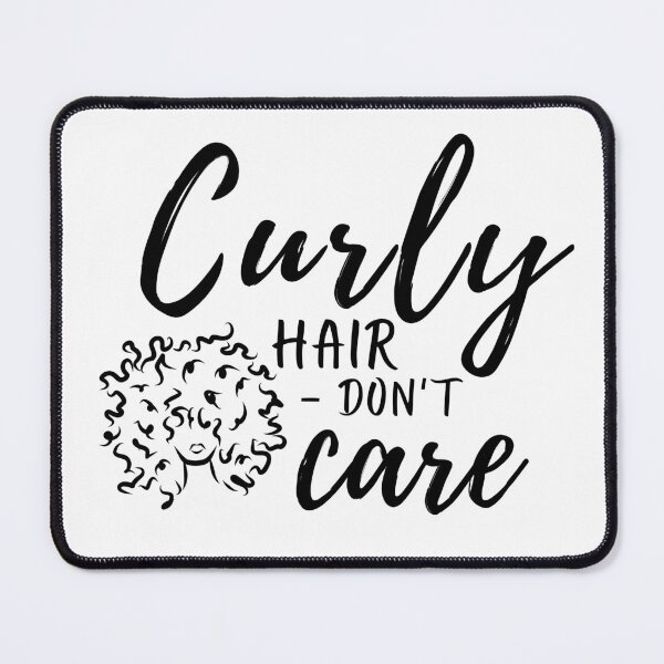 Item preview, Curly Hair - Don't Care (Big Hair) designed and sold by Curly-Cuties.