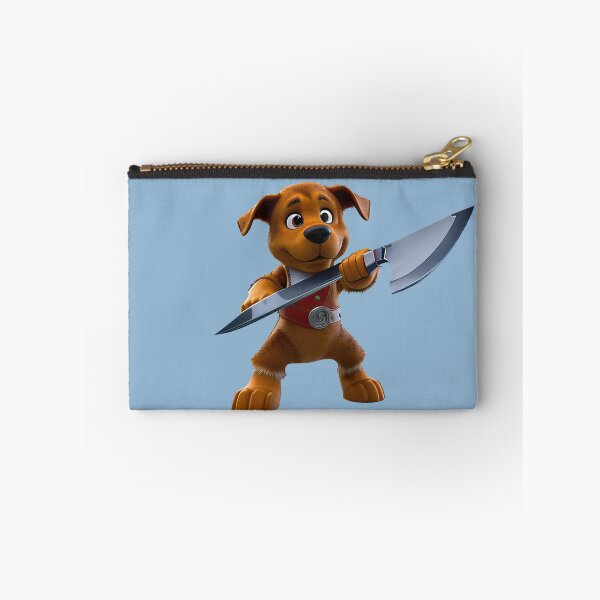 Item preview, Dog with knife designed and sold by Mebbotai.